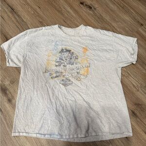 Y2K Harley Davidson Blackbeards Revenge Nassau T-shirt